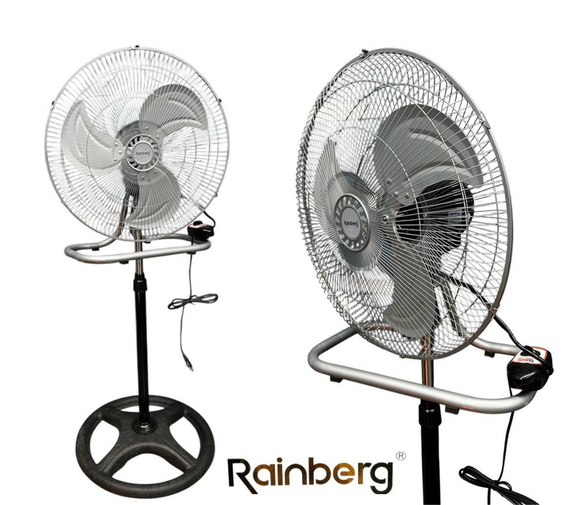 Вентилятор Rainberg RB-1801 3в1 підлоговий настільний настінний 3 швидкості