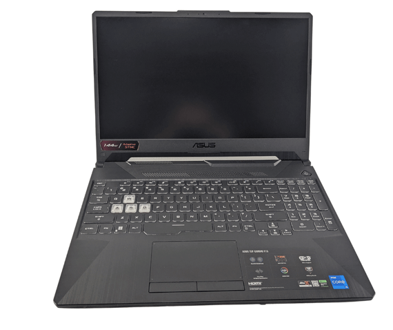 Игровой ноутбук Asus TUF Gaming F15 / 15.6" (1920x1080) IPS / Intel Core i5-10300H (4 (8) ядра по 2.5 - 4.5 GHz) / 16 GB DDR4 / 240 GB SSD / nVidia GeForce GTX 1650 Ti, 4 GB GDDR6, 128-bit / WebCam б/у | Зображення 1