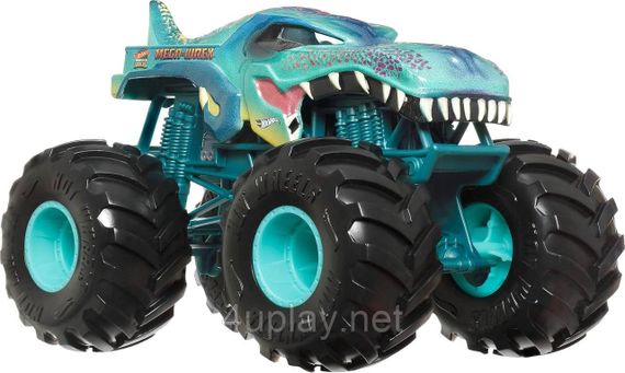 Монстр-трак Хот Вилс Мега-Рекс 1:24 Оригинал Hot Wheels Monster Truck Mega-Wrex | Зображення 3