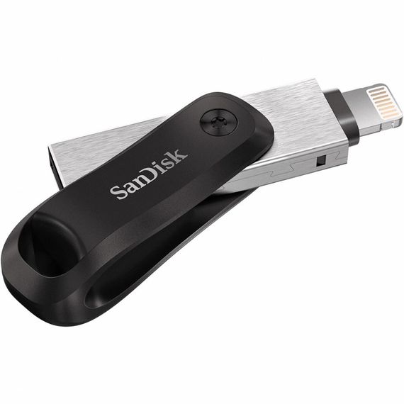 USB флеш накопичувач SanDisk 64GB iXpand Go USB 3.0 /Lightning (SDIX60N-064G-GN6NN) | Зображення 2