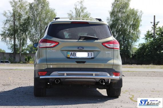Задня дуга AK002-2 (нерж) для Ford Kuga/Escape 2013-2019 рр | Зображення 1