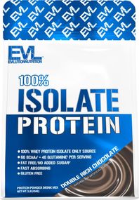 Протеин EVLution Nutrition 100% Isolate Protein 454 g (Double Rich Chocolate)