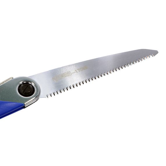 Ножовка садовая складная Qihong Blue 170 mm для обрезки ветвей ручная пила | Зображення 3