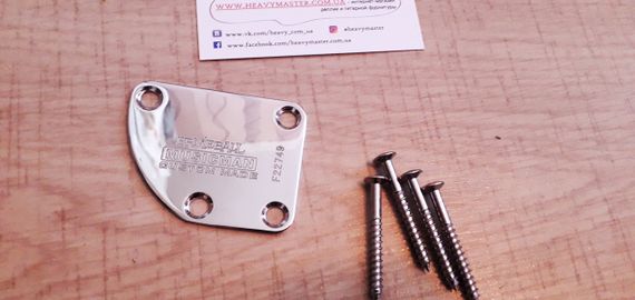 Кріплення для грифа некплейт neckplate електрогітари Ernie Ball Music Man | Зображення 1