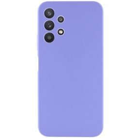Чехол Silicone Cover Lakshmi Full Camera (AAA) для Samsung Galaxy A32 4G Сиреневый / Dasheen