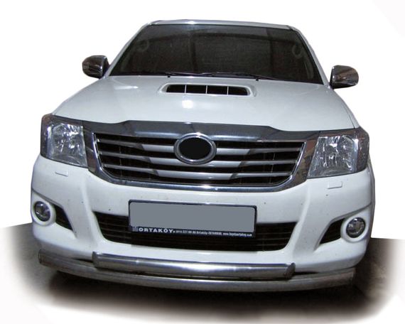 Передній захист ST014-1 (нерж.) для Toyota Hilux 2006-2015 рр