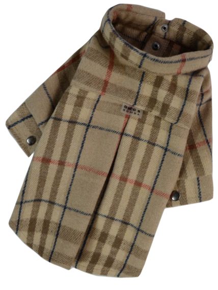 Сорочка картата бежева RUB-51 | Зображення 1