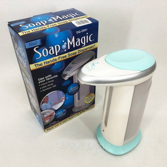 Сенсорный дозатор для мыла Magic Soap 300 мл SX-80 | Зображення 7