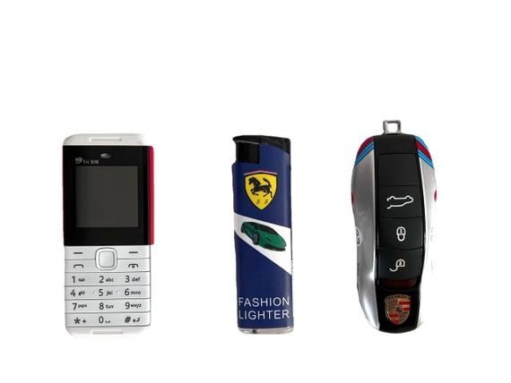 Мини мобильный телефон AIEK BM5310 3SIM Черный | Зображення 1