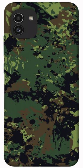 Чохол IBANAN Камуфляж бризки для Samsung Galaxy A03