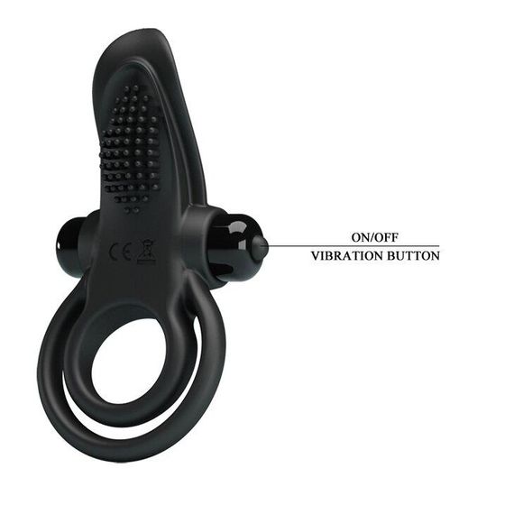 Кольцо эрекционное серии Pretty Love " Vibrant penis ring " BI-210203 sexstyle | Зображення 15