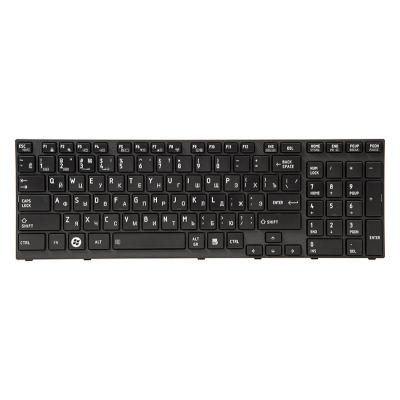 Клавиатура ноутбука PowerPlant TOSHIBA Satellite A660, A665 черный, черный фрейм (KB311194)