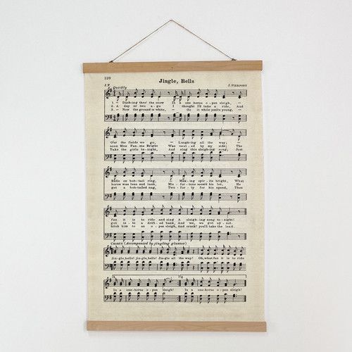 Тканинний постер на стіну Jingle Bells 60х93 см (TPSR_23NY021)