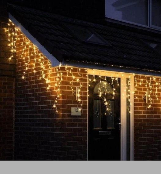 Гірлянда Xmas LED 120 3.3Line Бахрома Теплий Білий 5 м (47676-7238_679)