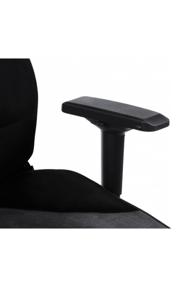 Кресло геймерское GT Racer X-8007 Dark GrayBlack Suede | Зображення 6