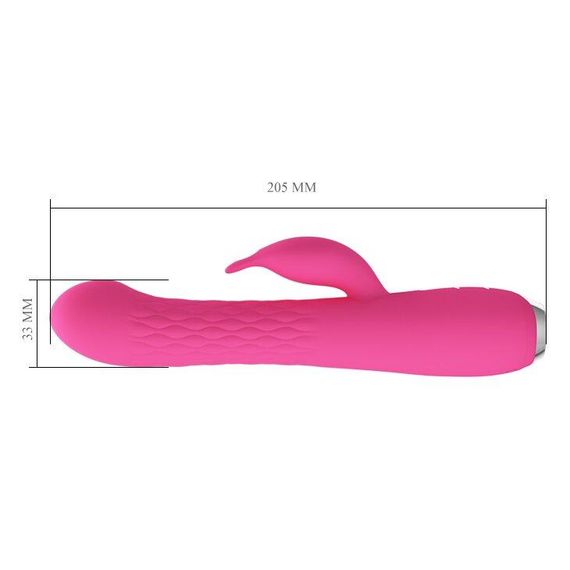 Вібратор із стимулятором клітора та ротацією "Molly" BI-014692-1 Sex Aura | Зображення 8