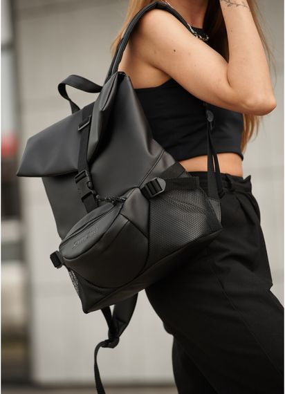 Жіночий рюкзак Sambag RENEDOUBLE чорний 37 х 31 х 14 см (27151001r) | Зображення 5