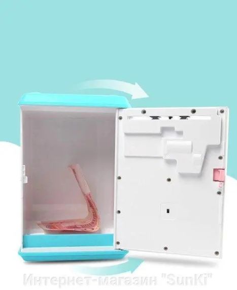 Електронна Скарбничка сейф з відбитком пальця та кодовим замком «BODYGUARD» + купюроприймач | Зображення 2