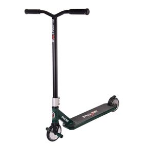 Самокат трюковый 2-х колёсный TR21008 (RL7T) Extreme Motion PULSE, PU 120 мм, цельный алюминий Зеленый