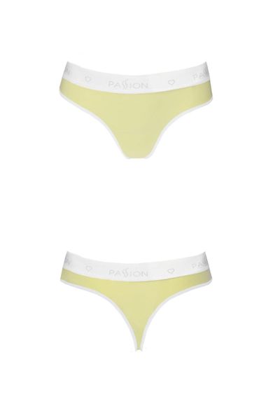 Спортивні трусики-стрінги Passion PS007 PANTIES L, yellow Sex Aura | Зображення 1