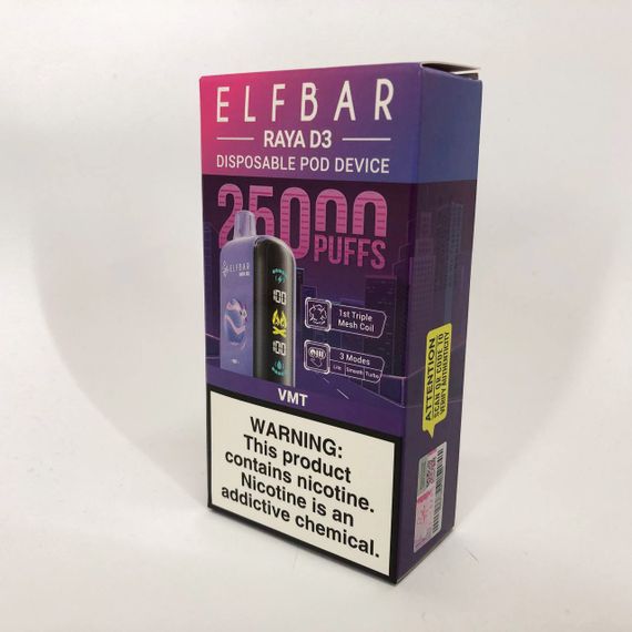 Elf Bar Raya D3 25000 смак Ягоди (Vimto) | Зображення 3