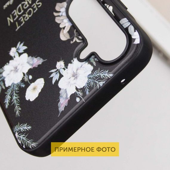 TPU+PC чехол Secret Garden для Xiaomi Redmi 13C / Poco C65 Black | Зображення 6