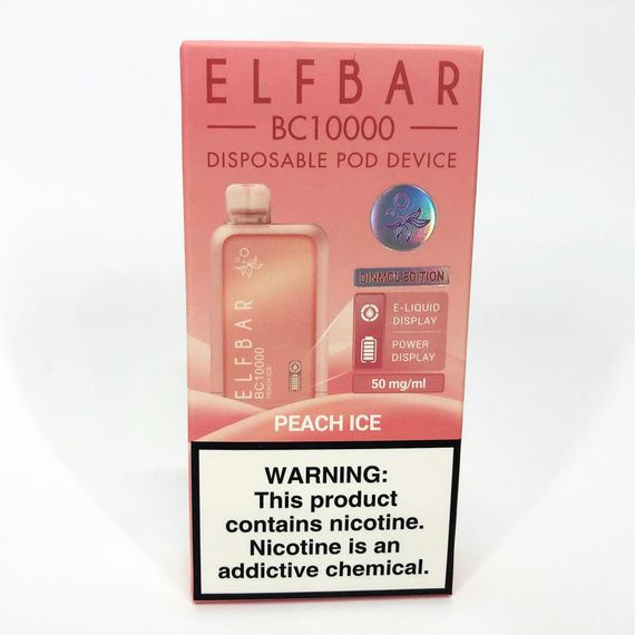 Elf Bar BC10000 смак Персик (Peach Ice) (ws25661-9) | Зображення 4