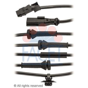 Датчик ABS передний Renault Kangoo 08-, Facet, 21.0148,