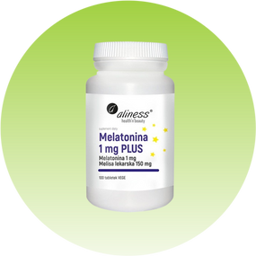 Мелатонін Мелатонин Melatonina 1 mg PLUS 100 табл Vege