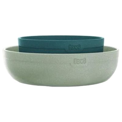 Тарілка дитяча Lovi Pistachio М&apos;ятні 2 шт (21/531_gre)