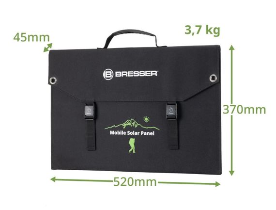 Портативний зарядний пристрій сонячна панель Bresser Mobile Solar Charger 90 Watt USB DC (3810060) 930151 | Зображення 3