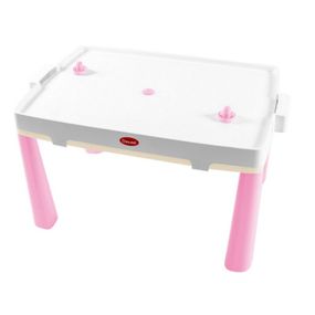 Дитячий стіл з накладкою для гри у аерохокей 04580/12 рожевий