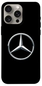 Чохол з картинкою Mercedes logo для Apple iPhone 15 Pro Max (6.7")