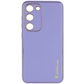 Шкіряний чохол Xshield для Samsung Galaxy S23+, Фіолетовий