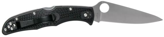 Ніж Spyderco Endura4 Black FRN flat ground | Зображення 1