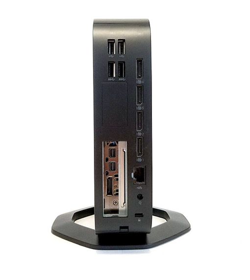 Неттоп HP t740 Thin Client USFF / AMD Ryzen V1756B (4 (8) ядра по 3.25 - 3.6 GHz) (аналог i7-7700T) / 16 GB DDR4 / 256 GB SSD M.2 / AMD Radeon Pro WX 3100, 4 GB GDDR5, 128-bit / Win 10 Pro б/у | Зображення 2