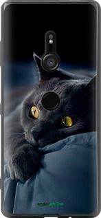 Чохол на Sony Xperia XZ3 H9436 Димчастий кіт "825u-1540-2448"