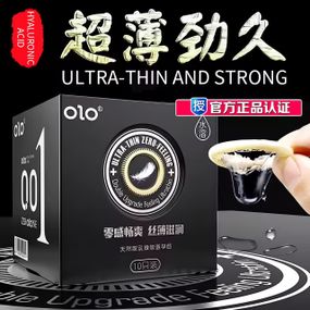 Латексні гладкі ультратонкі презервативи OLO - Ultra-Thin ZERO Feeling, 10 шт sexstyle