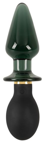 Анальний стимулятор - ANOS Double-Ended Butt Plug With Vibration Sex Aura | Зображення 1