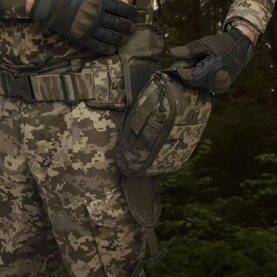 Підсумок аптечка Ukrarmor PRO Піксель (мм-14), тактична аптечка IFAK Cordura 1000 MOLLE, укрармор ЗСУ, військових | Зображення 3