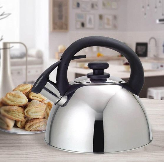 Чайник со свистком для плиты Maestro MR-1302 2.5 л из нержавеющей стали | Зображення 4