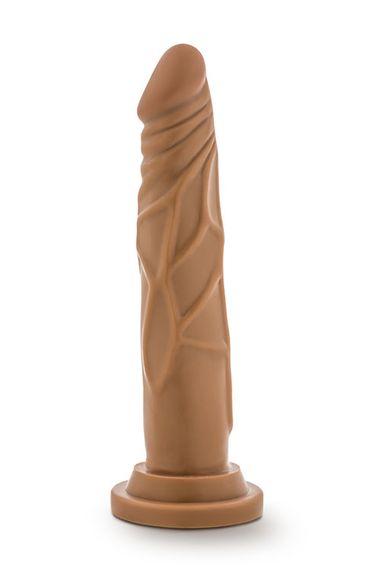 Фалоімітатор Dr. SKIN REALISTIC COCK 7.5INCH MOCHA, Телесный, Розмір посилки : 11,00 х 26,00 х 6,50
