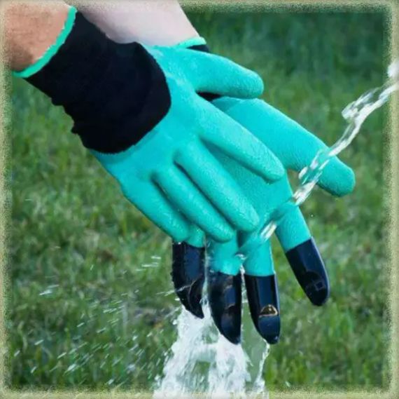 Рукавички пазурі для саду та городу GARDEN GENIE GLOVES | Зображення 2