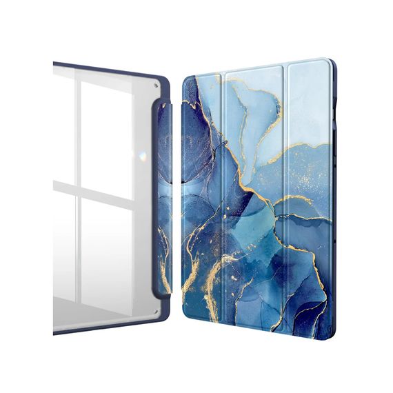 Чохол до планшета BeCover Soft Edge TPU Xiaomi Redmi Pad SE 8.7" Blue Marble (712572) | Зображення 2