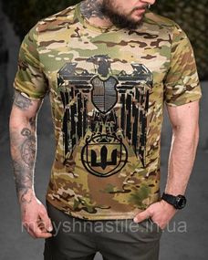 Тактическая потоотводящая футболка roman eagle  ДЛ7029