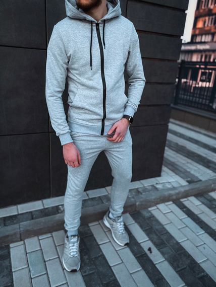 Костюм змійка змійка весна сірий S XL | Зображення 4