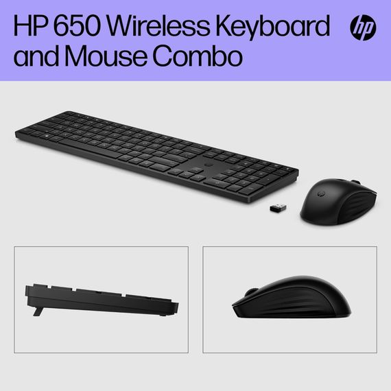 Комплект HP 650 Wireless UA Black (4R013AA) | Зображення 5