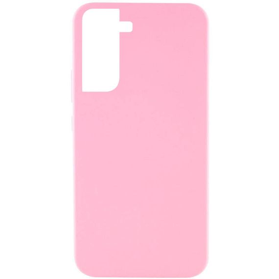 Чохол Silicone Cover Lakshmi (AAA) для Samsung Galaxy S22 Рожевий / Light pink