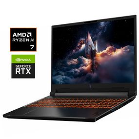 Ігровий ноутбук Acer Nitro V16 ANV16-61 / 16" (1920x1200) IPS / AMD Ryzen AI 7 350 (8 (16) ядер по 2.0 - 5.0 GHz) / 16 GB DDR5 / 1000 GB SSD NVMe / nVidia GeForce RTX 5060, 8 GB GDDR7, 128-bit / WebCam / Win 11 б/в