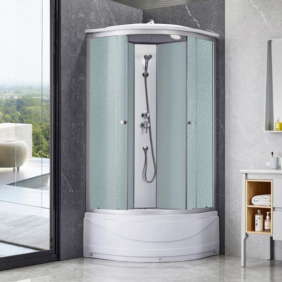 Душовий бокс Lidz Tani SB90x90.SAT.HIGH.FR LTSB9090SATHIGHFR | Зображення 4